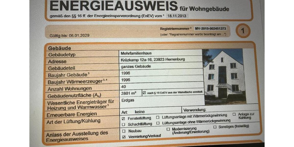 Etagenwohnung Lüdersdorf - 2 Zimmer, 63 m&sup2;, 630&euro; | Angebot:26578841
