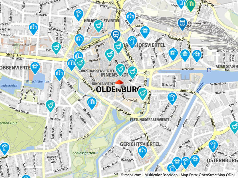 Moderne Dachgeschoßwohnung mit Balkon und hochwertiger Ausstattung in ruhiger Lage von Oldenburg