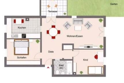 Wohnung Mainburg - 3 Zimmer, 86 m&sup2;, 975&euro; | Angebot:27612361