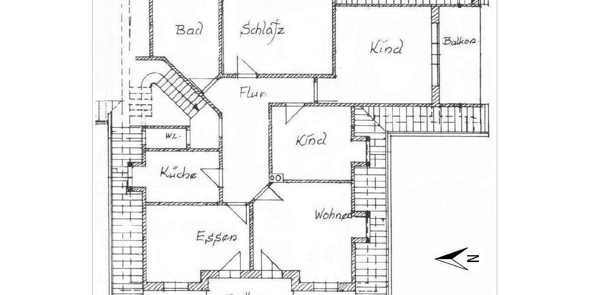 Etagenwohnung Niederschönenfeld - 4 Zimmer, 116 m&sup2;, 1.050&euro; | Angebot:26648175