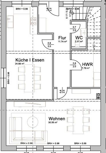 Maisonettenwohnung Lichtenfels - 4 Zimmer, 142 m&sup2;, 900&euro; | Angebot:26660245