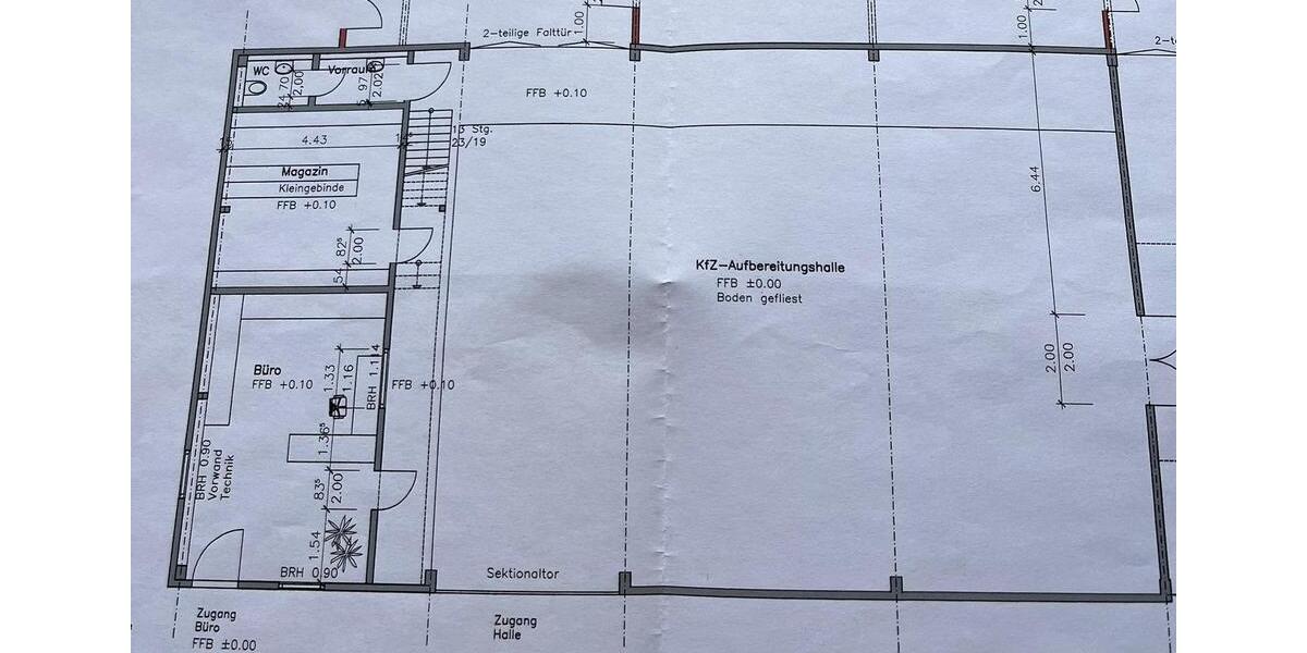 KFZ-Werkstatt, Halle, Produktion, sonstige Werkstatt zimmer