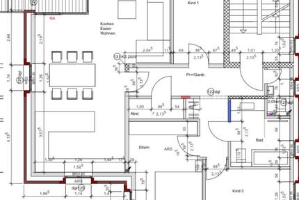 Exklusive Neubauwohnung im Obergeschoss mit LoggiaBalkon 4 zimmer