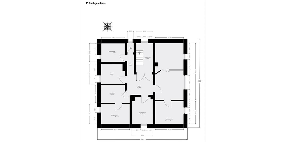Helle DG-Wohnung in Toplage – ab 1.2. frei 5 zimmer