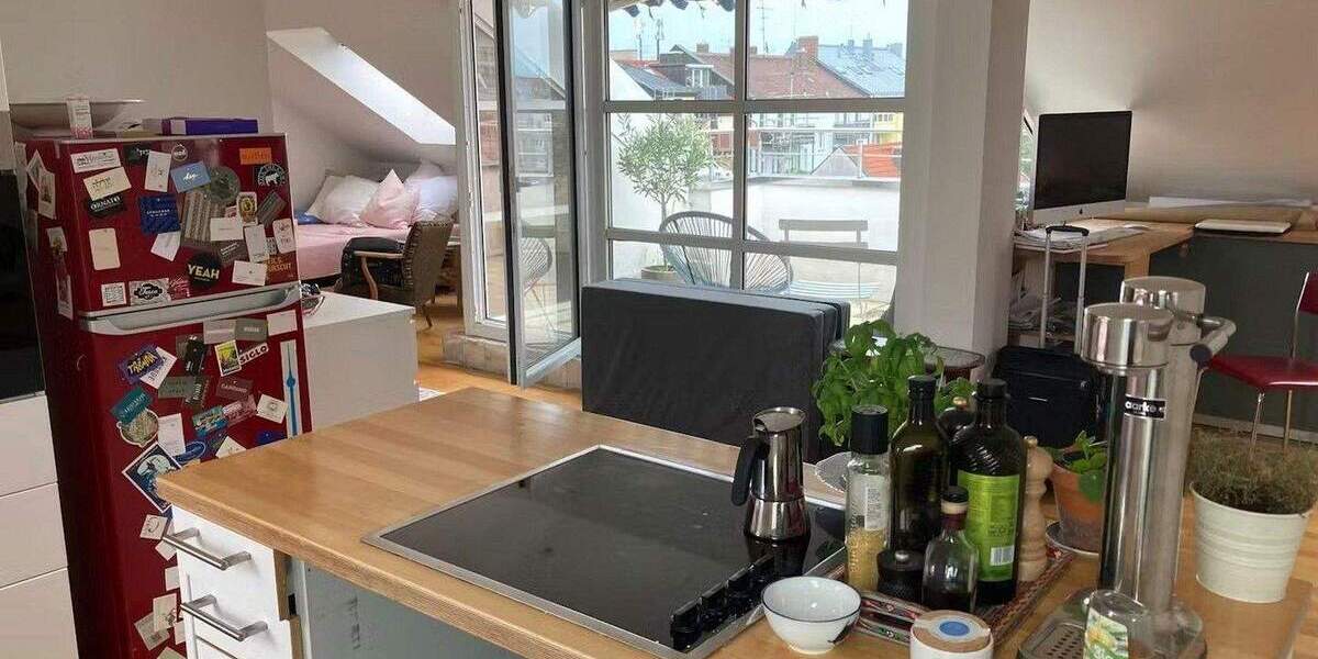 2-Zimmer-Wohnung mit Terrasse im 4. OG in München-Maxvorstadt - 60 m² 2 zimmer