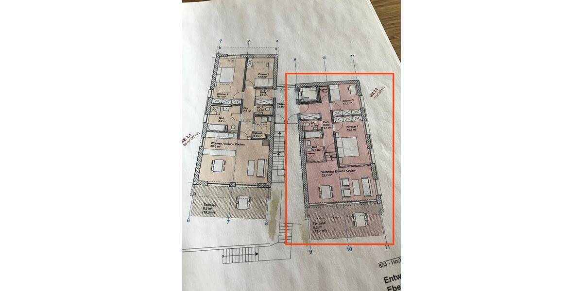 Möblierte 3-Zi-Whg mit Garten am Samerberg (1 Jahr befristet) 3 zimmer