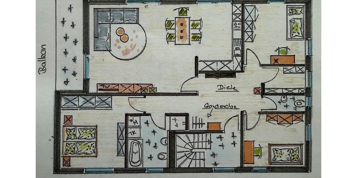Etagenwohnung Kehl - 4 Zimmer, 135 m&sup2;, 1.595&euro; | Angebot:25362227