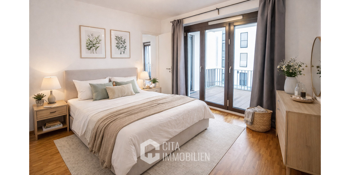 Etagenwohnung Frankfurt am Main Bockenheim - 2 Zimmer, 52 m&sup2;, 1.299&euro; | Angebot:25095741