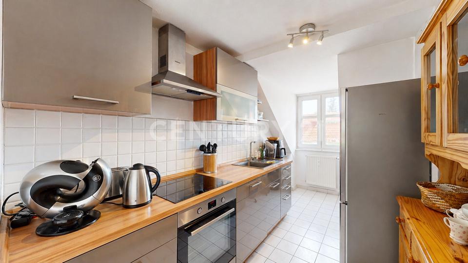 Dachgeschoßwohnung Burg - 3 Zimmer, 73 m&sup2;, 450&euro; | Angebot:26534926