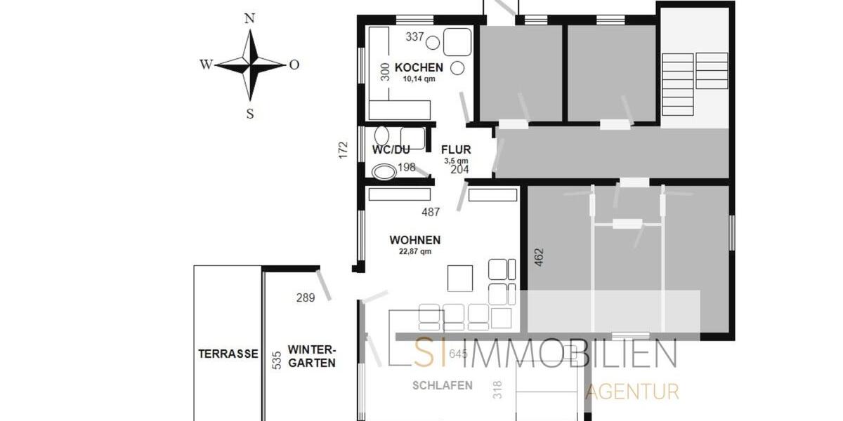 Erdgeschoßwohnung Bad Mergentheim - 2.5 Zimmer, 83 m&sup2;, 600&euro; | Angebot:26180951