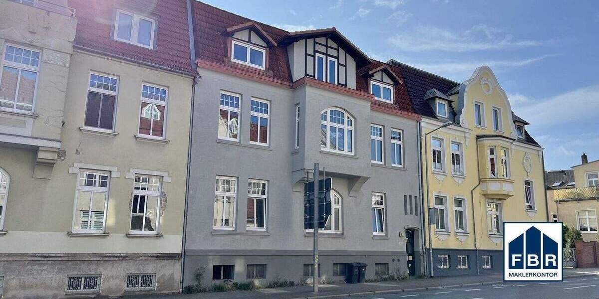 Etagenwohnung Schwerin Paulsstadt - 2 Zimmer, 90 m&sup2;, 630&euro; | Angebot:25780346