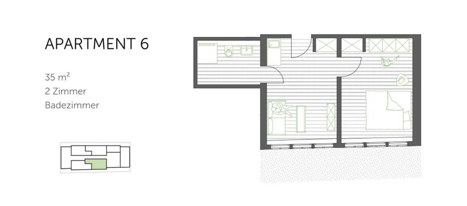 Wohnen auf Zeit Vögelsen - 2 Zimmer, 664 m&sup2;, 930&euro; | Angebot:25171251