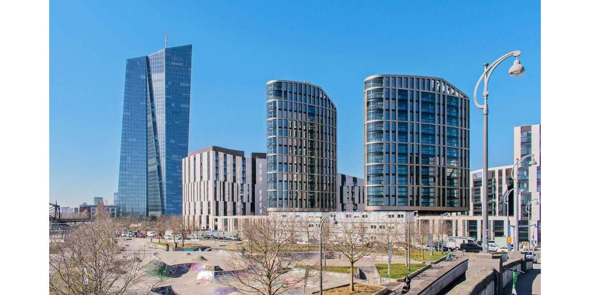 Etagenwohnung Frankfurt am Main Ostend - 2 Zimmer, 63 m&sup2;, 1.960&euro; | Angebot:25040072