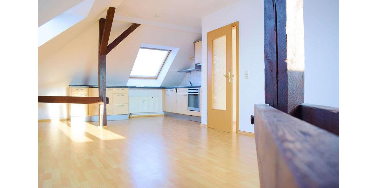 Dachgeschoßwohnung Köthen (Anhalt) - 2 Zimmer, 49 m&sup2;, 350&euro; | Angebot:24418142