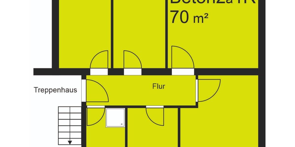 Etagenwohnung Seelow - 4 Zimmer, 70 m&sup2;, 510&euro; | Angebot:23621382