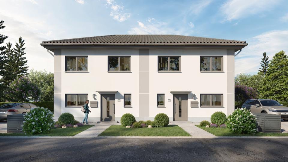 Erstbezug ab Herbst 2026-Neubau Doppelhaushälfte in ruhiger Lage 4 zimmer