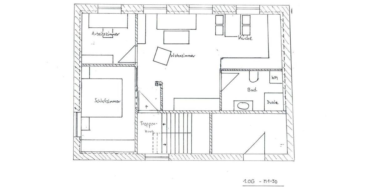 Etagenwohnung Monheim - 2.5 Zimmer, 54 m&sup2;, 570&euro; | Angebot:25931461