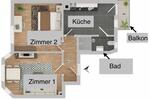 Wohnen auf Zeit Pforzheim Weststadt - 1 Zimmer, 20 m&sup2;, 540&euro; | Angebot:25863906