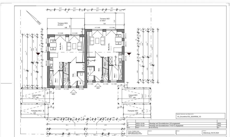Doppelhaushälfte Oldendorf - 4 Zimmer, 120 m&sup2;, 1.350&euro; | Angebot:24640319
