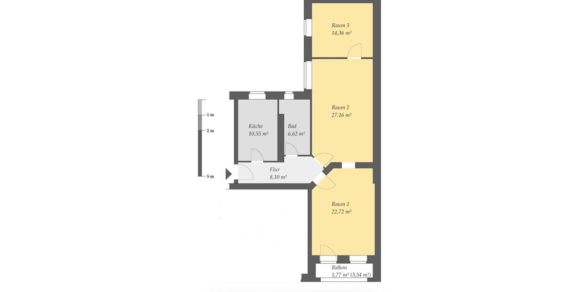 Wohnen auf Zeit Berlin Mitte - 3 Zimmer, 93 m&sup2;, 1.750&euro; | Angebot:26664829