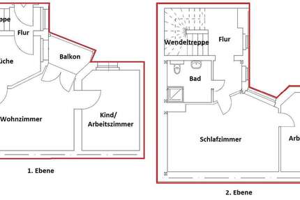 Wohnung Magdeburg Alte Neustadt - 4 Zimmer, 84 m&sup2;, 750&euro; | Angebot:26154004