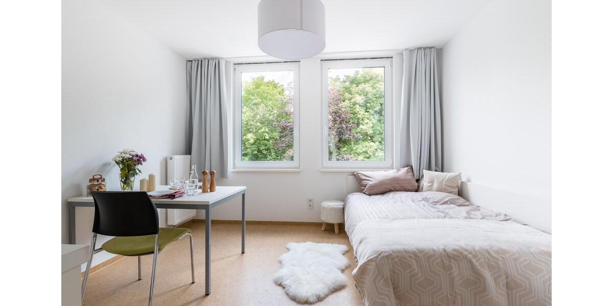 Dachgeschoßwohnung Weimar - 1 Zimmer, 28 m&sup2;, 469&euro; | Angebot:25509045