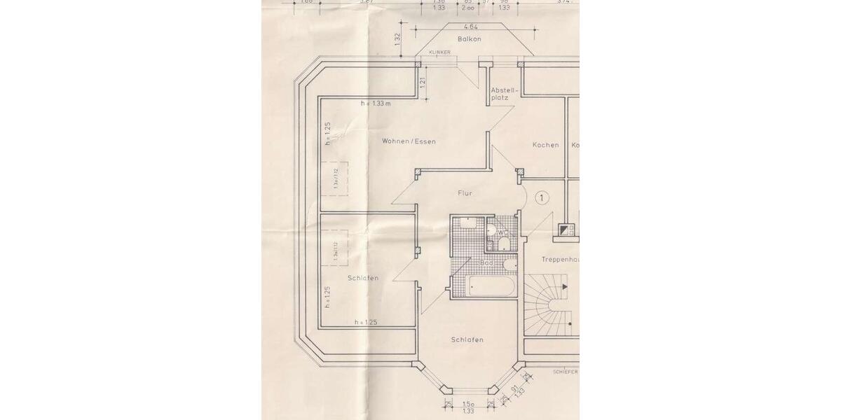Dachgeschoßwohnung Jünkerath - 3 Zimmer, 90 m&sup2;, 800&euro; | Angebot:26637854