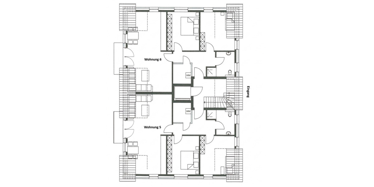 Etagenwohnung Bispingen - 4 Zimmer, 94 m&sup2;, 1.270&euro; | Angebot:25377538