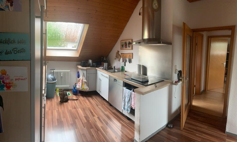 Dachgeschoßwohnung Kirkel - 4.5 Zimmer, 110 m&sup2;, 950&euro; | Angebot:24496811