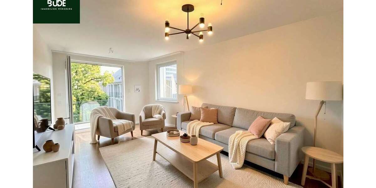 Etagenwohnung Würzburg Frauenland - 4 Zimmer, 90 m&sup2;, 1.500&euro; | Angebot:26683219