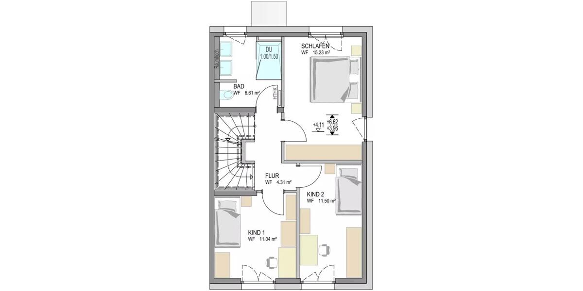 Reihenhaus Bad Säckingen - 5.5 Zimmer, 150 m&sup2;, 2.300&euro; | Angebot:25792356