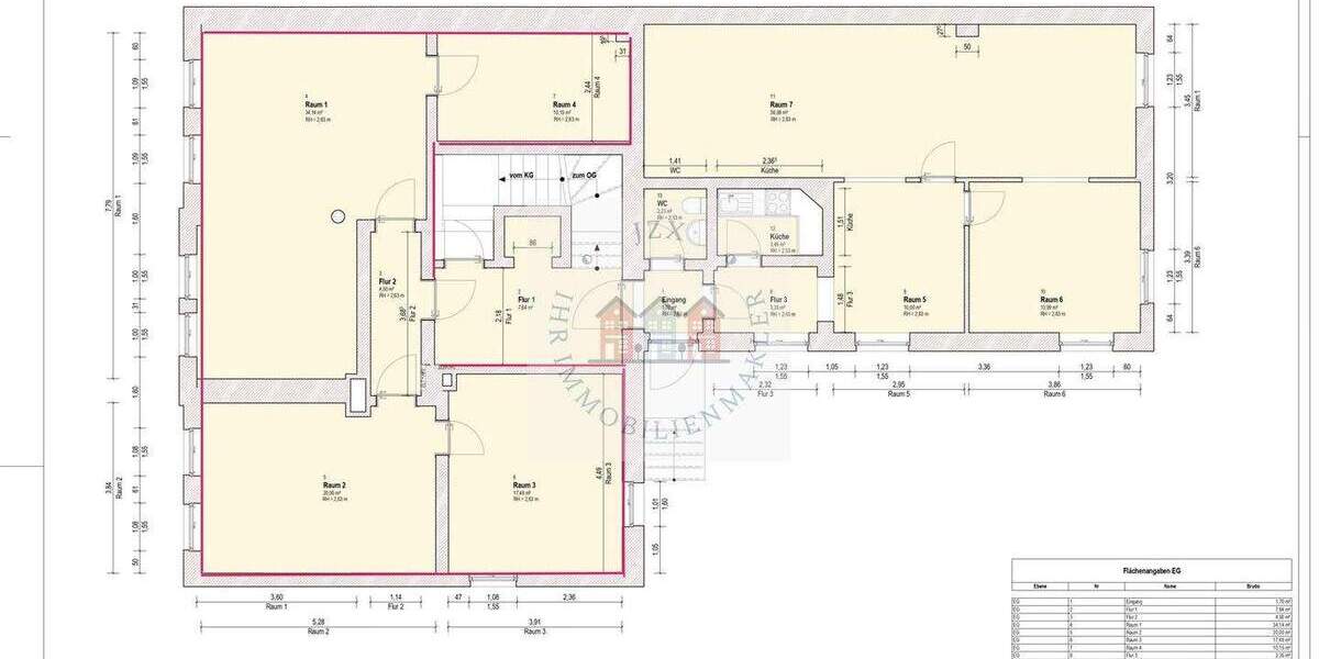 Etagenwohnung Zwickau Innenstadt - 3 Zimmer, 86 m&sup2;, 688&euro; | Angebot:25692368