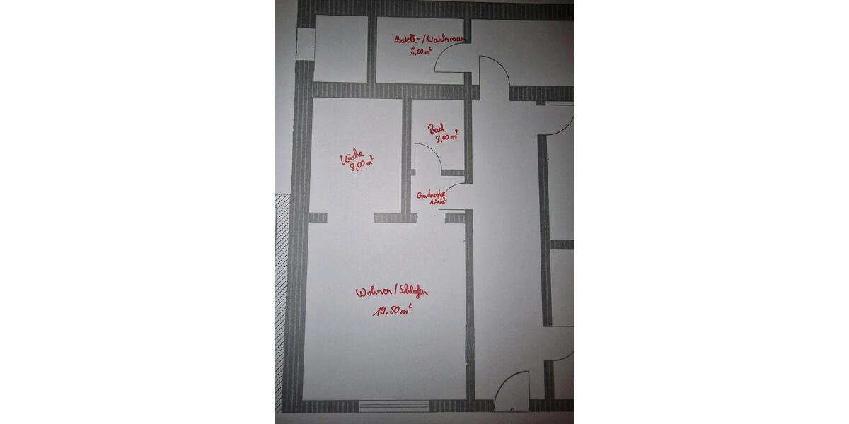 vermiete 1-Zimmer Appartement Monteurzimmer in Tittling 1 zimmer