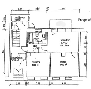 Schöne 2-Zimmer-Wohnung mit Terrasse! - Erdgeschoßwohnung Hartha Richzenhain | Angebot:26745091
