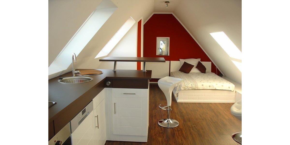 Dachgeschoßwohnung Ahorn - 1 Zimmer, 35 m&sup2;, 500&euro; | Angebot:26086481