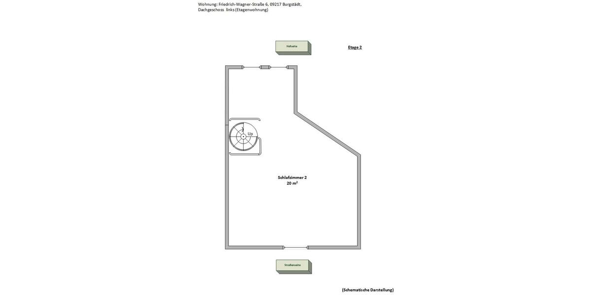 Etagenwohnung Burgstädt - 3 Zimmer, 69 m&sup2;, 385&euro; | Angebot:26550799