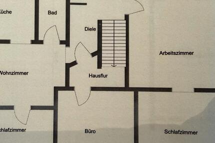 4-Zimmer-Wohnung in ruhigem Zweifamilienhaus in Witten 4 zimmer