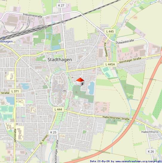 Dachgeschoßwohnung Stadthagen - 2 Zimmer, 42 m&sup2;, 390&euro; | Angebot:25872612