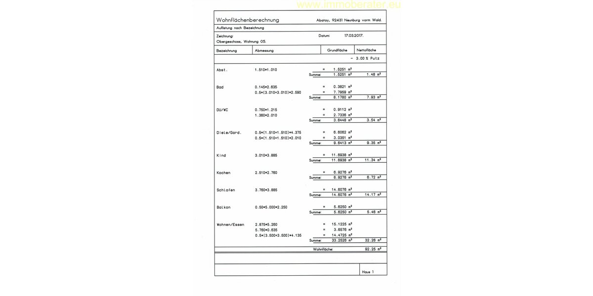 Moderne 3 Zimmer-Whg- WFL ca. 92 m² mit 2. Badezimmer Südbalkon Aufzug Garage - ab sofort zu vermieten. - Etagenwohnung Neunburg vorm Wald | Angebot:26248668
