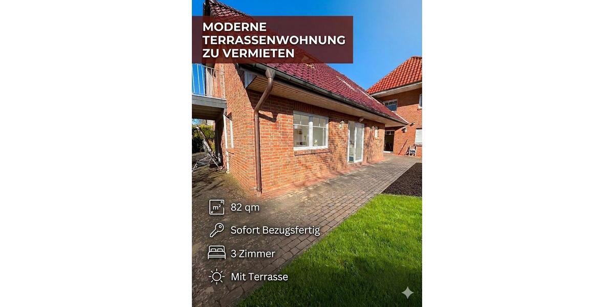 Erdgeschoßwohnung Soltau - 3 Zimmer, 82 m&sup2;, 870&euro; | Angebot:26698540