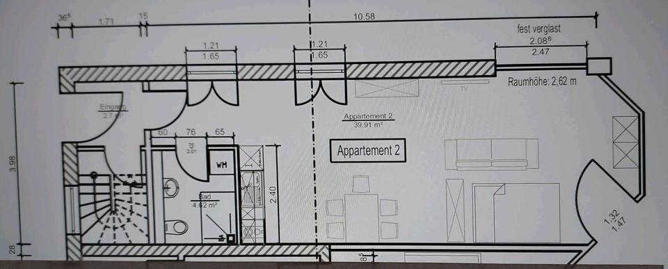 Bad Gögging Apartment 46 qm ,ab 01.02.26 1 zimmer