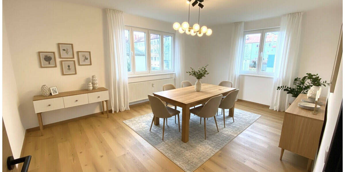 Etagenwohnung Nördlingen - 3 Zimmer, 95 m&sup2;, 1.000&euro; | Angebot:26695369