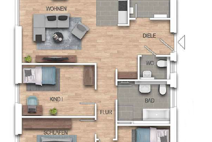 Haus Hermannsburg Hermannsburg - 4 Zimmer, 113 m&sup2;, 1.450&euro; | Angebot:27054893