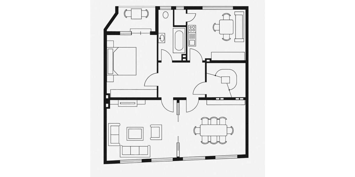 Etagenwohnung Euskirchen - 3 Zimmer, 80 m&sup2;, 960&euro; | Angebot:24821379