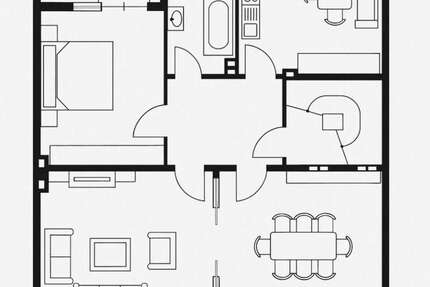 Wohnung Euskirchen - 3 Zimmer, 80 m&sup2;, 960&euro; | Angebot:24821379