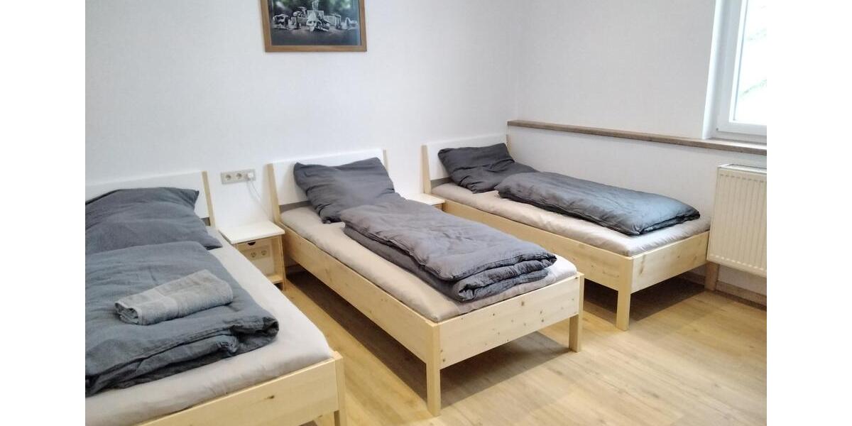 Ferienwohnung kurzzeitige Mietung Arbeiterwohnung 4 zimmer