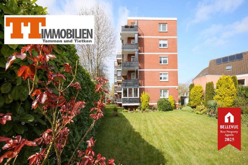 TT bietet an: Sehr hübsche 3-Zimmer-Wohnung mit Balkon im Stadtteil Alt-Heppens!