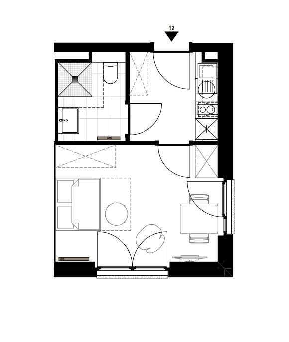 Moderne Studenten- & Azubi-Appartements in zentraler Lage! zimmer
