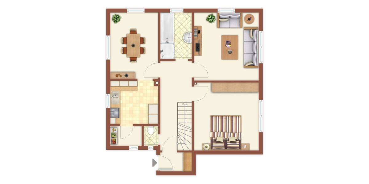 Einfamilienhaus Ansbach Kammerforst - 6 Zimmer, 130 m&sup2;, 1.350&euro; | Angebot:26859260