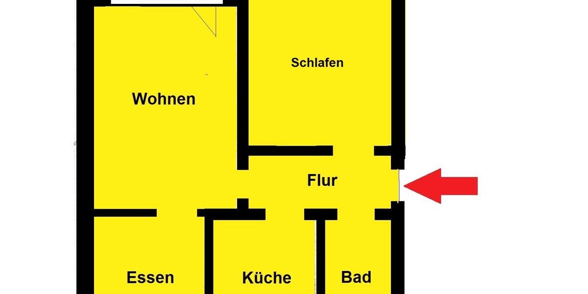 Etagenwohnung Schwelm - 3 Zimmer, 63 m&sup2;, 469&euro; | Angebot:26041768